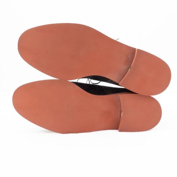 Manolo Blahnik Suede Derby Shoes Men's 8 Gray - Picture 2 of 9